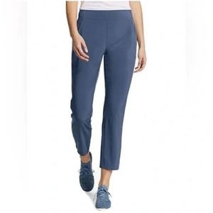 Eddie Bauer Dusty‎ Indigo Departure Ankle Pant Size NWT